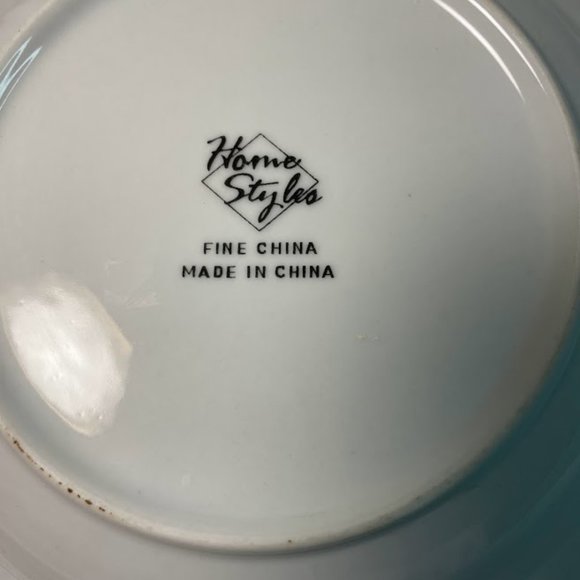 Home Styles Fine China Pink Floral Gold Trim Dessert Plate Made in China - Picture 6 of 6